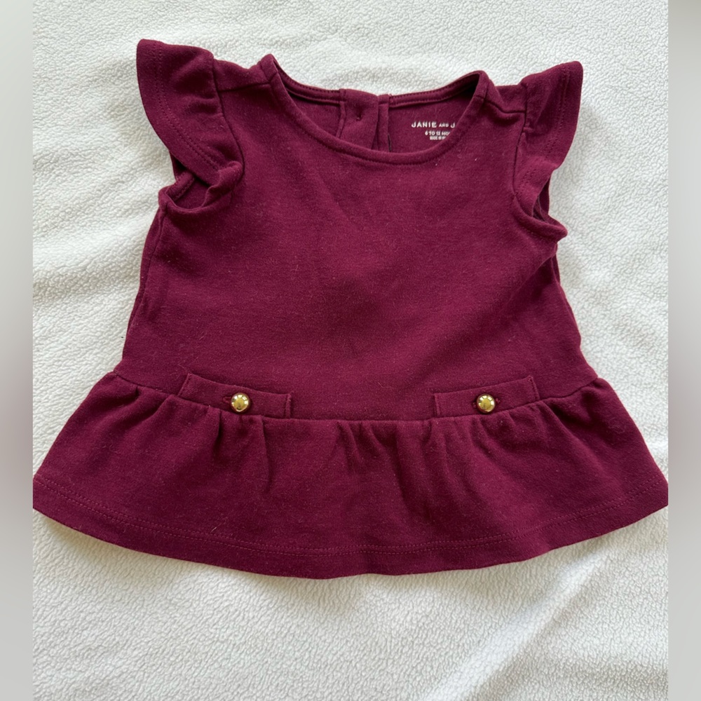 Fancy Janie and Jack Top